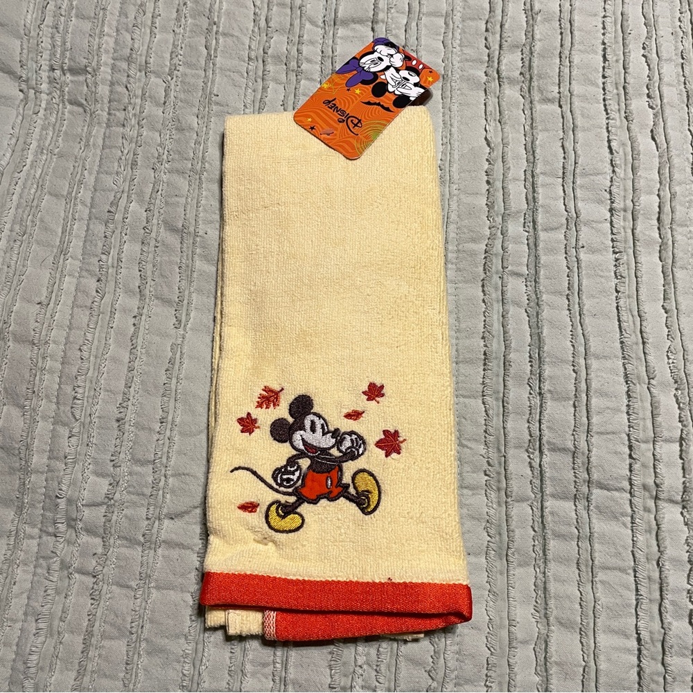 New Disney Autumn Dish Towel